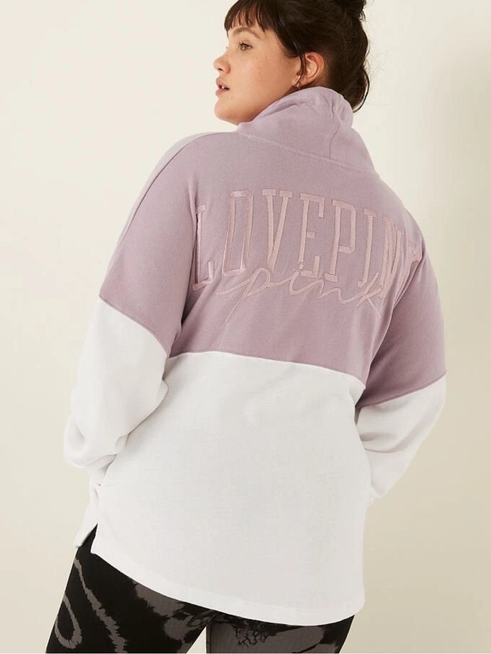 PINK Victoria’s Secret Varsity Cowl Sweatshirt